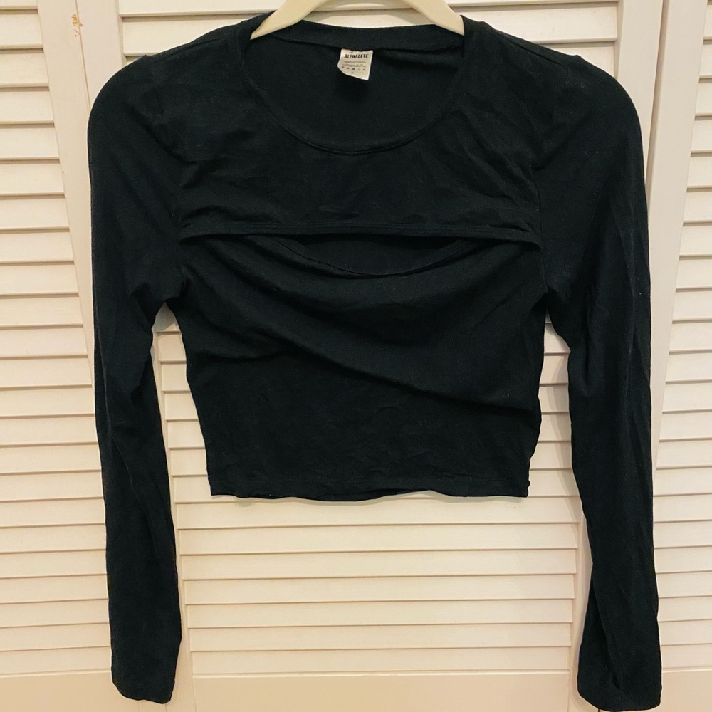 Alphalete Cropped Long Sleeve